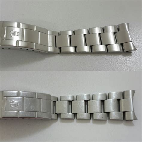 ripristinare acciaio rolex|Rimagliatura Bracciali ROLEX .